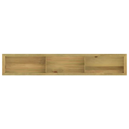 Fioriera Rialzata 291x50x50 cm in Legno di Pino Impregnato - homemem39