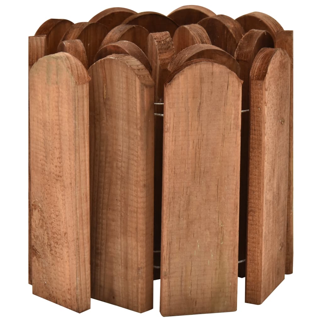 Rotolo di Bordura Marrone 120cm in Legno di Pino impregnato | homemem39