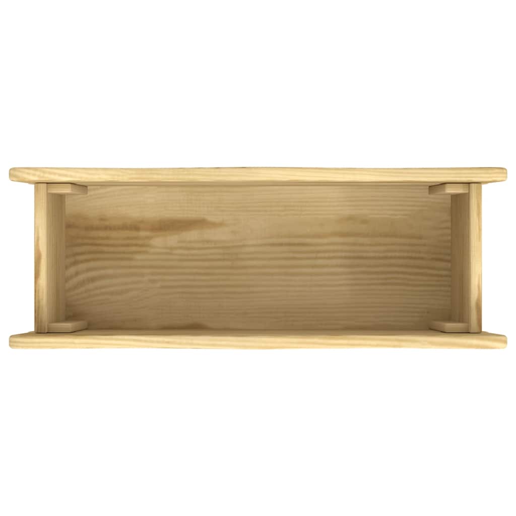 Letto Rialzato da Giardino 50x18x18 cm Legno di Pino Impregnato - homemem39