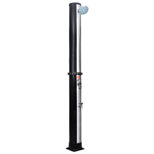 Outdoor Doccia Solare da Giardino con Soffione e Rubinetto 40 L - homemem39
