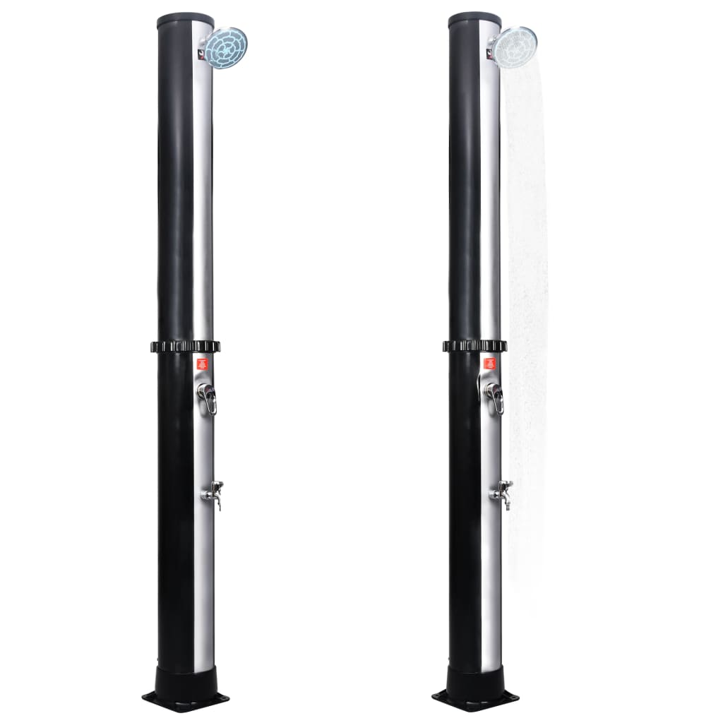 Outdoor Doccia Solare da Giardino con Soffione e Rubinetto 40 L | homemem39