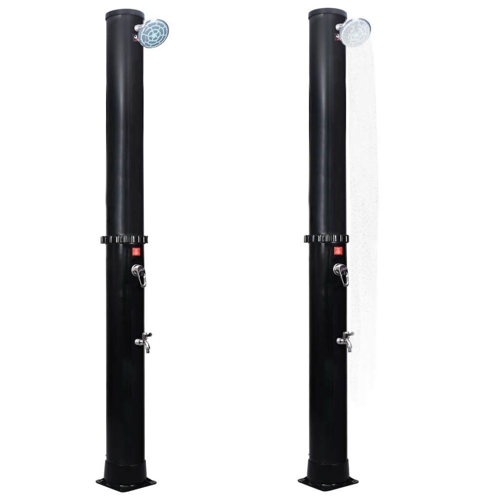 Outdoor Doccia Solare da Giardino con Soffione e Rubinetto 40 L | homemem39