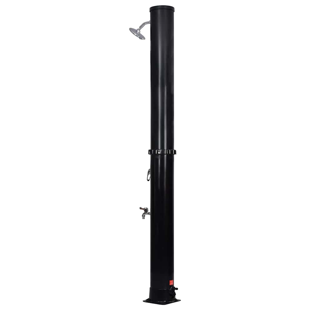 Outdoor Doccia Solare da Giardino con Soffione e Rubinetto 40 L