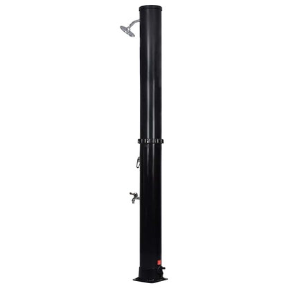 Outdoor Doccia Solare da Giardino con Soffione e Rubinetto 40 L