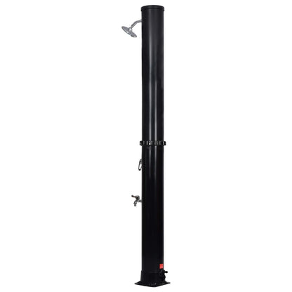 Outdoor Doccia Solare da Giardino con Soffione e Rubinetto 40 L - homemem39
