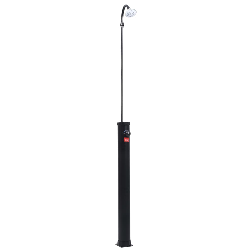 Doccia Solare da Giardino Nera 215 cm 8 L | homemem39