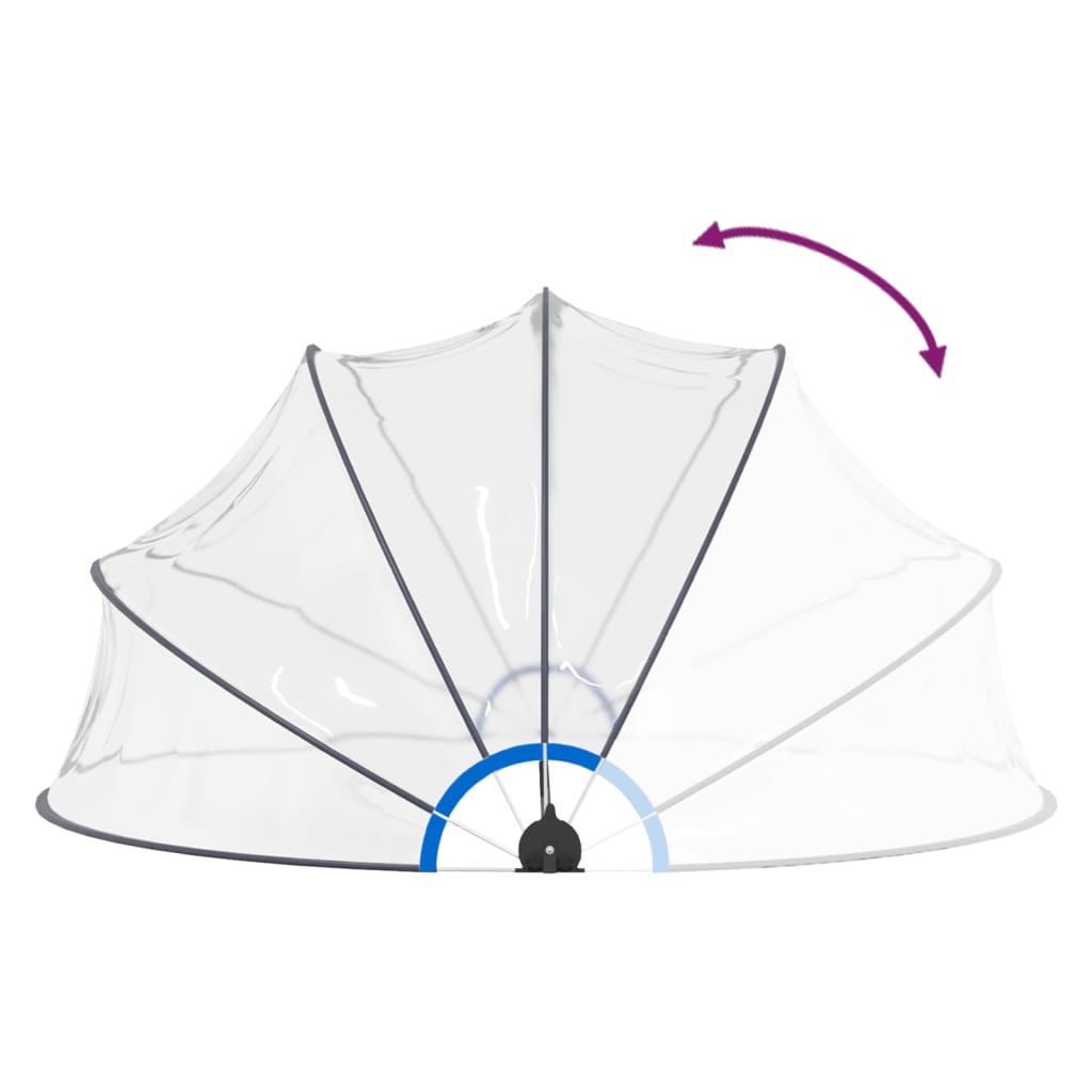 Cupola per Piscina 440x220 cm - homemem39