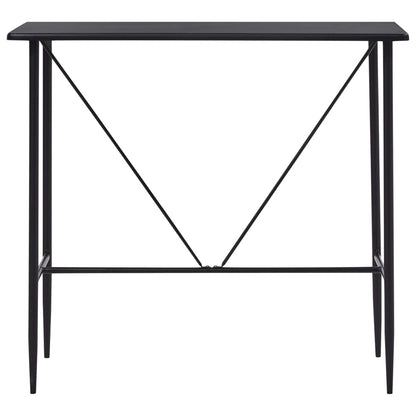 Set da Bar 5 pz in Tessuto Nero