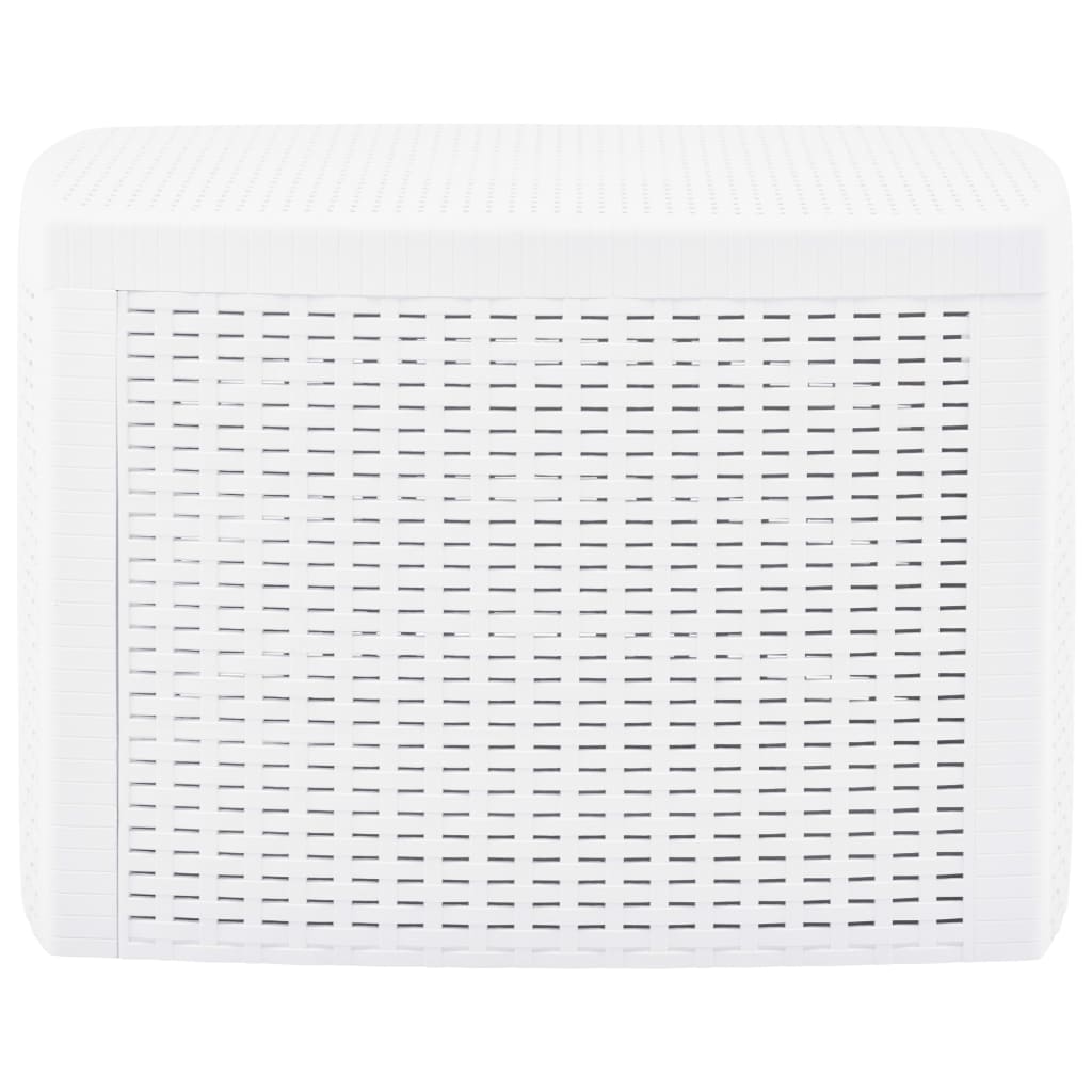 Tavolino Bianco 54x54x36,5 cm in Plastica - homemem39