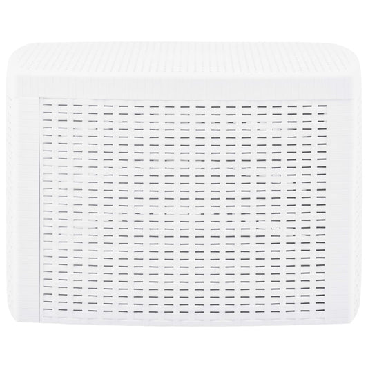 Tavolino Bianco 54x54x36,5 cm in Plastica - homemem39