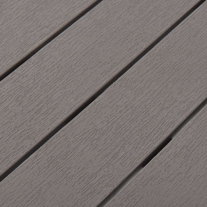 Tavolo da Giardino con 2 Panche Marrone - homemem39