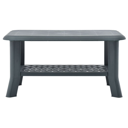 Tavolino da Salotto Verde 90x60x46 cm in Plastica | homemem39