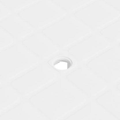 White Garden Table 78x75x72 cm in Plastic