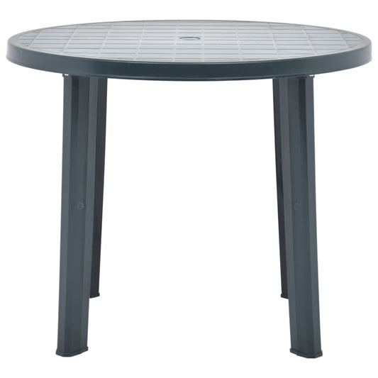 Tavolo da Giardino Verde 89 cm in Plastica | homemem39