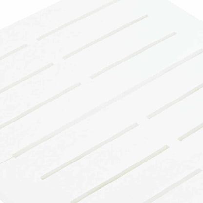 Tavolo da Giardino Pieghevole Bianco 45x43x50 cm in Plastica | homemem39