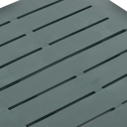 Tavolo da Giardino Pieghevole Verde 45x43x50 cm in Plastica | homemem39