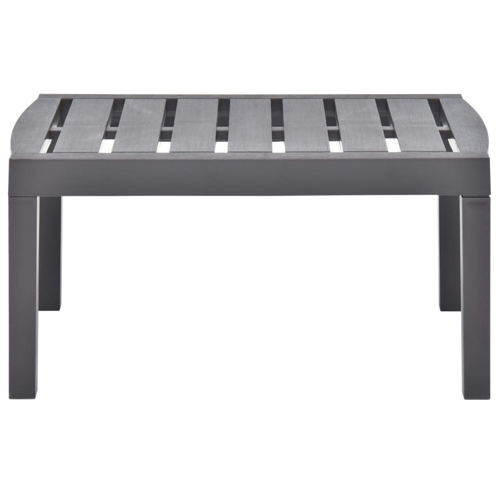 Tavolo da Giardino Moca 78x55x38 cm in Plastica - homemem39