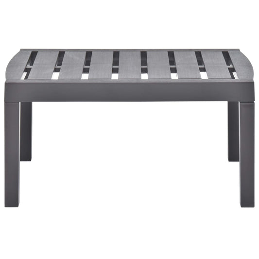 Tavolo da Giardino Moca 78x55x38 cm in Plastica - homemem39