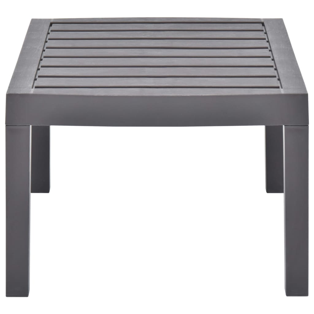 Tavolo da Giardino Moca 78x55x38 cm in Plastica - homemem39