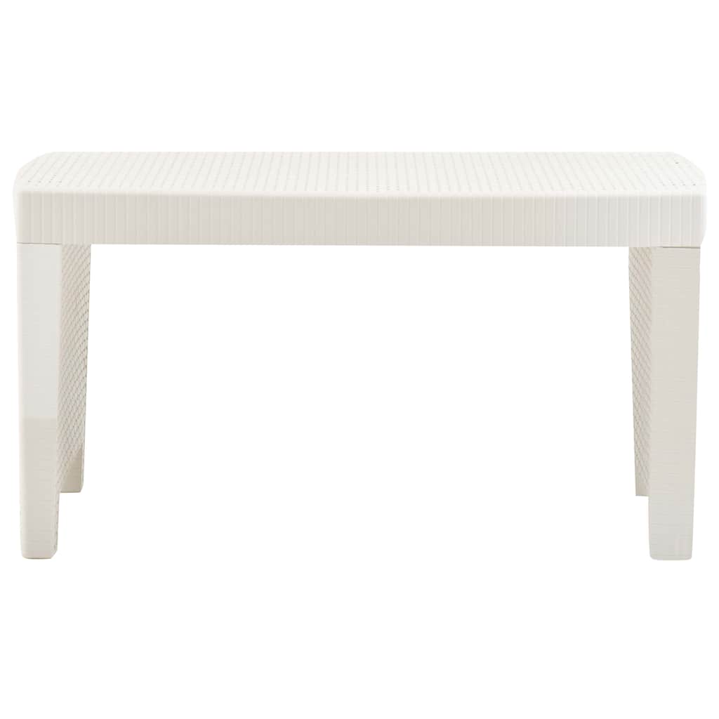 Set Salotto da Giardino 3 pz in Plastica