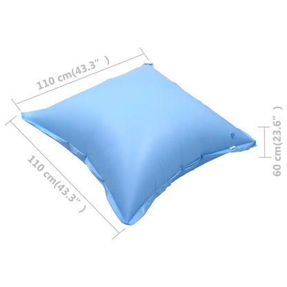 Cuscini Gonfiabili Invernali per Copripiscina 4 pz in PVC | homemem39