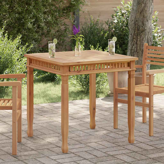 Tavolo da Pranzo per Giardino 80x80x80 cm in Massello di Teak - homemem39