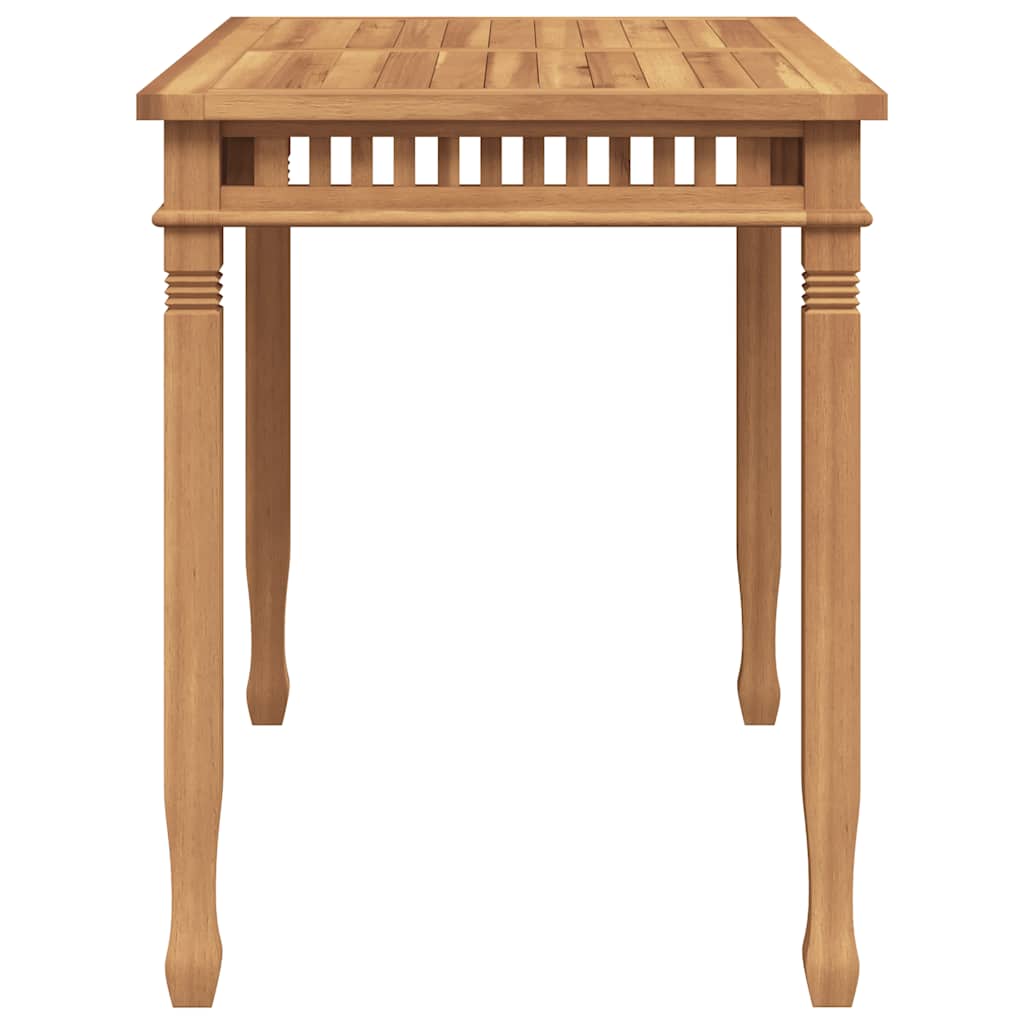 Tavolo da Pranzo per Giardino 110x65x80 cm in Massello di Teak - homemem39