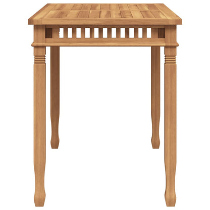 Tavolo da Pranzo per Giardino 110x65x80 cm in Massello di Teak - homemem39