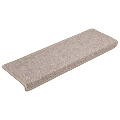 Tappetini per scale 15 pz 65x21x4 cm Talpa Bordo rettangolare | homemem39