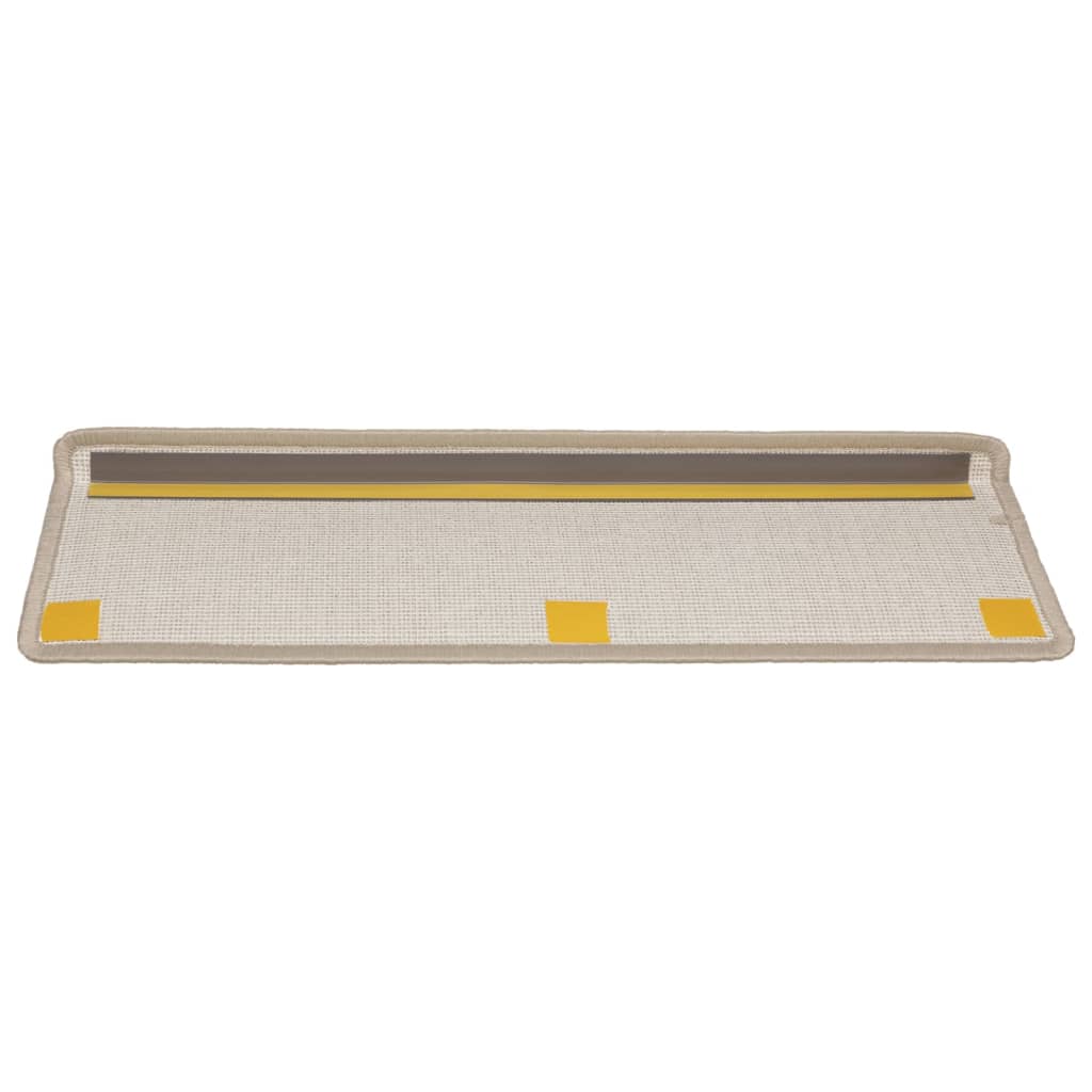 Tappetini per scale 15 pz 65x21x4 cm Talpa Bordo rettangolare | homemem39
