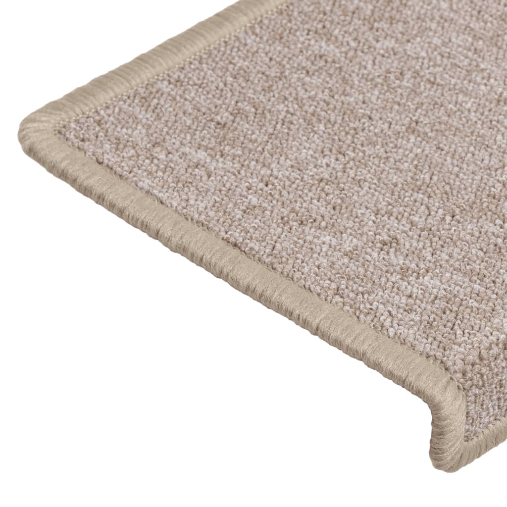 Tappetini per scale 15 pz 65x21x4 cm Talpa Bordo rettangolare | homemem39