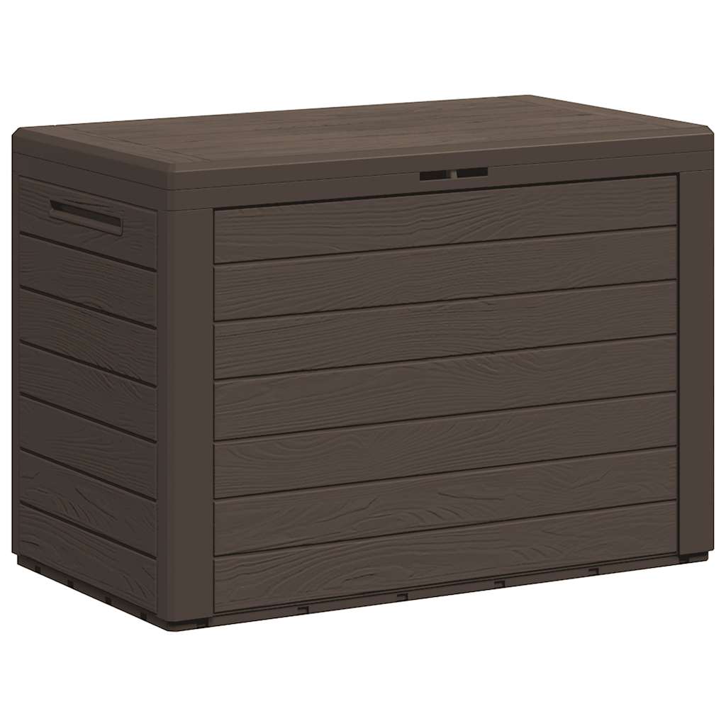 Baule da Giardino Marrone 78x44x55 cm - homemem39