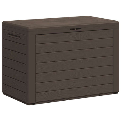 Baule da Giardino Marrone 78x44x55 cm - homemem39