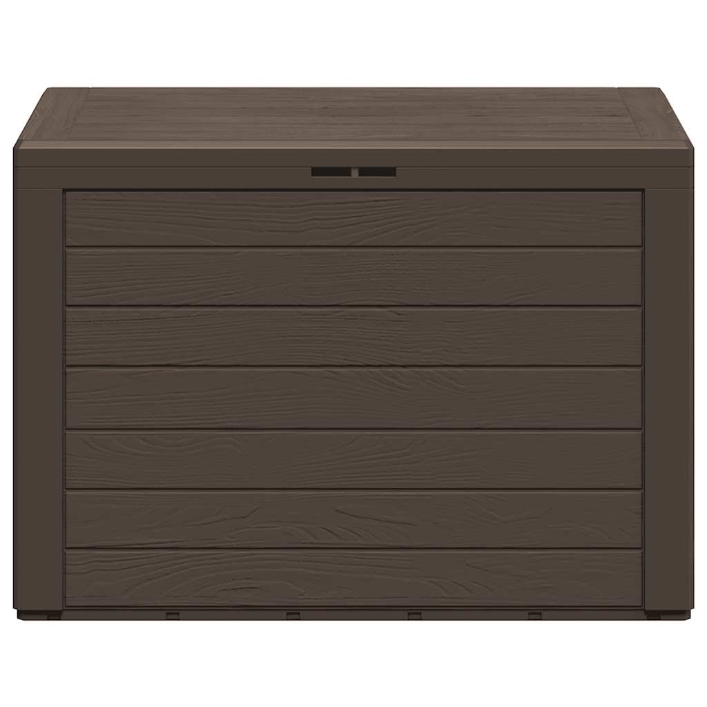 Baule da Giardino Marrone 78x44x55 cm - homemem39