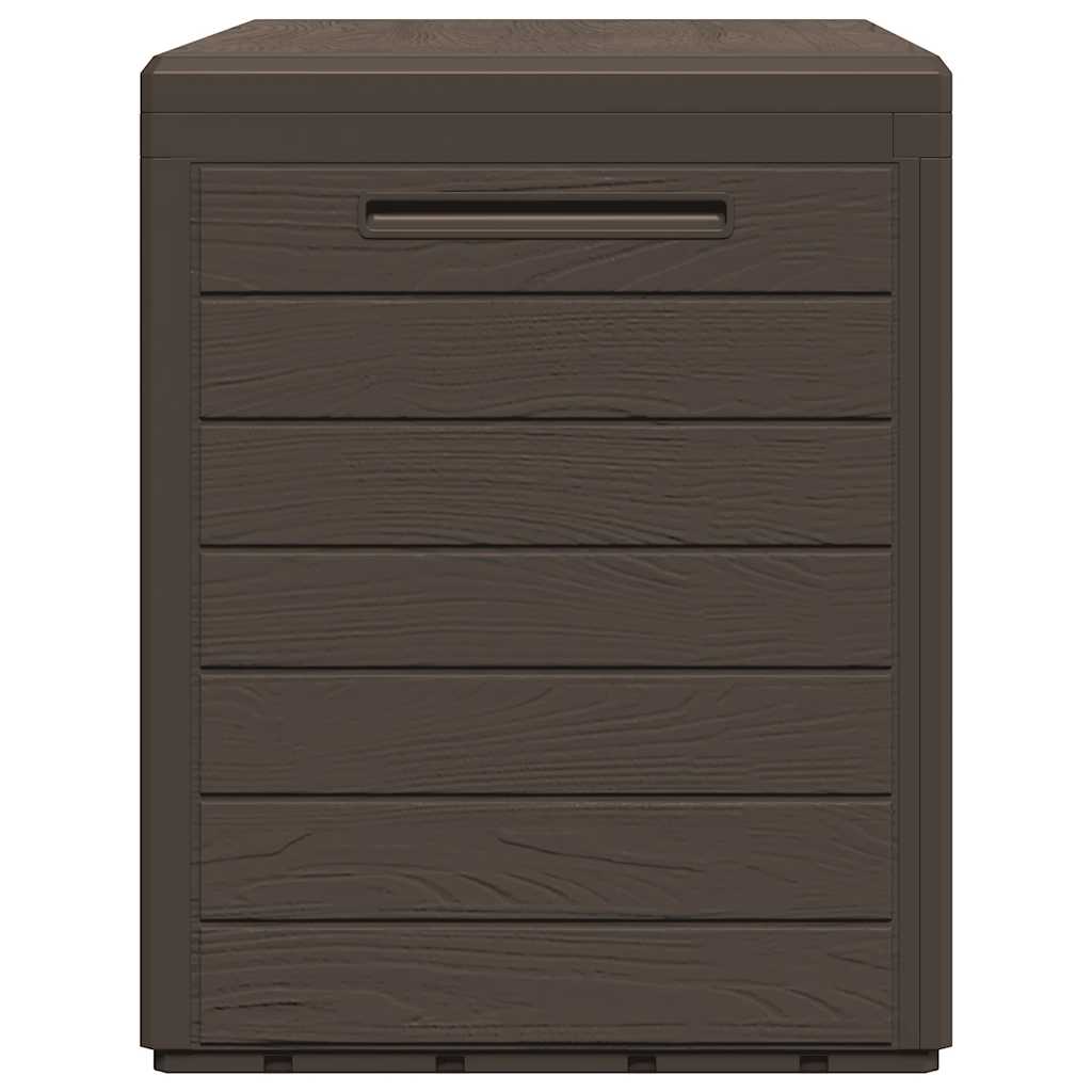 Baule da Giardino Marrone 78x44x55 cm - homemem39