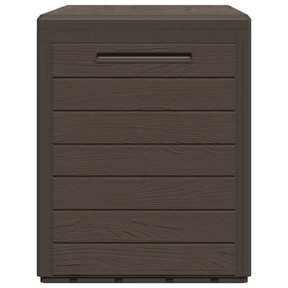 Baule da Giardino Marrone 78x44x55 cm - homemem39