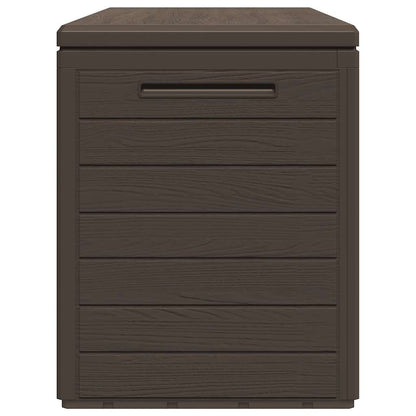 Baule da Giardino Marrone 116x44x55 cm