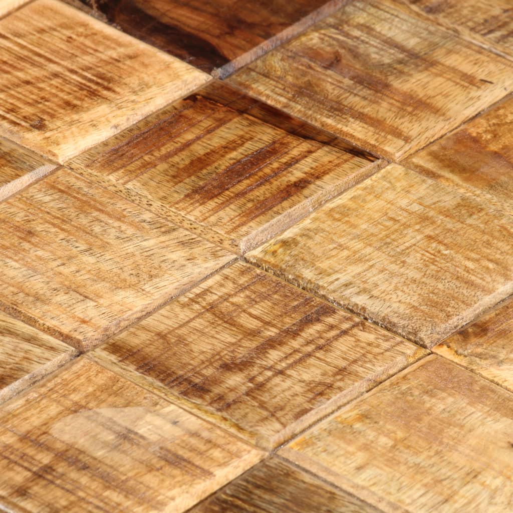 Tavolini da Salotto 2 pz a Blocchi Legno di Mango Grezzo | homemem39