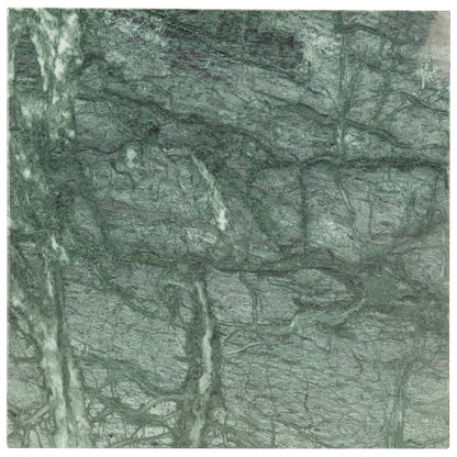 Tavolino da Salotto Verde 40x40x35 cm Pietra Vera Testura Marmo | homemem39