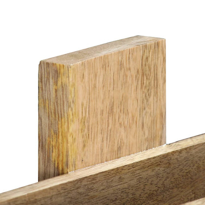 Portariviste a Parete 30x11x72 cm in Legno Massello di Mango | homemem39