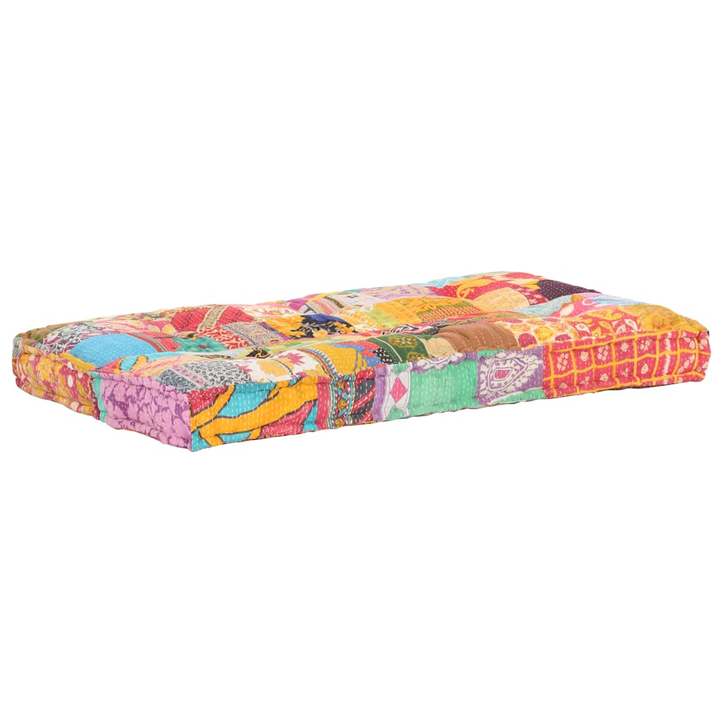 Cuscino per Divani Pallet Multicolore in Tessuto Patchwork | homemem39