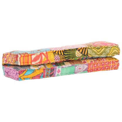 Cuscino per Divani Pallet Multicolore in Tessuto Patchwork | homemem39