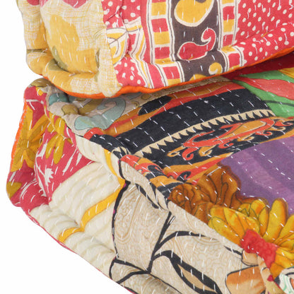 Cuscino per Divani Pallet Multicolore in Tessuto Patchwork | homemem39