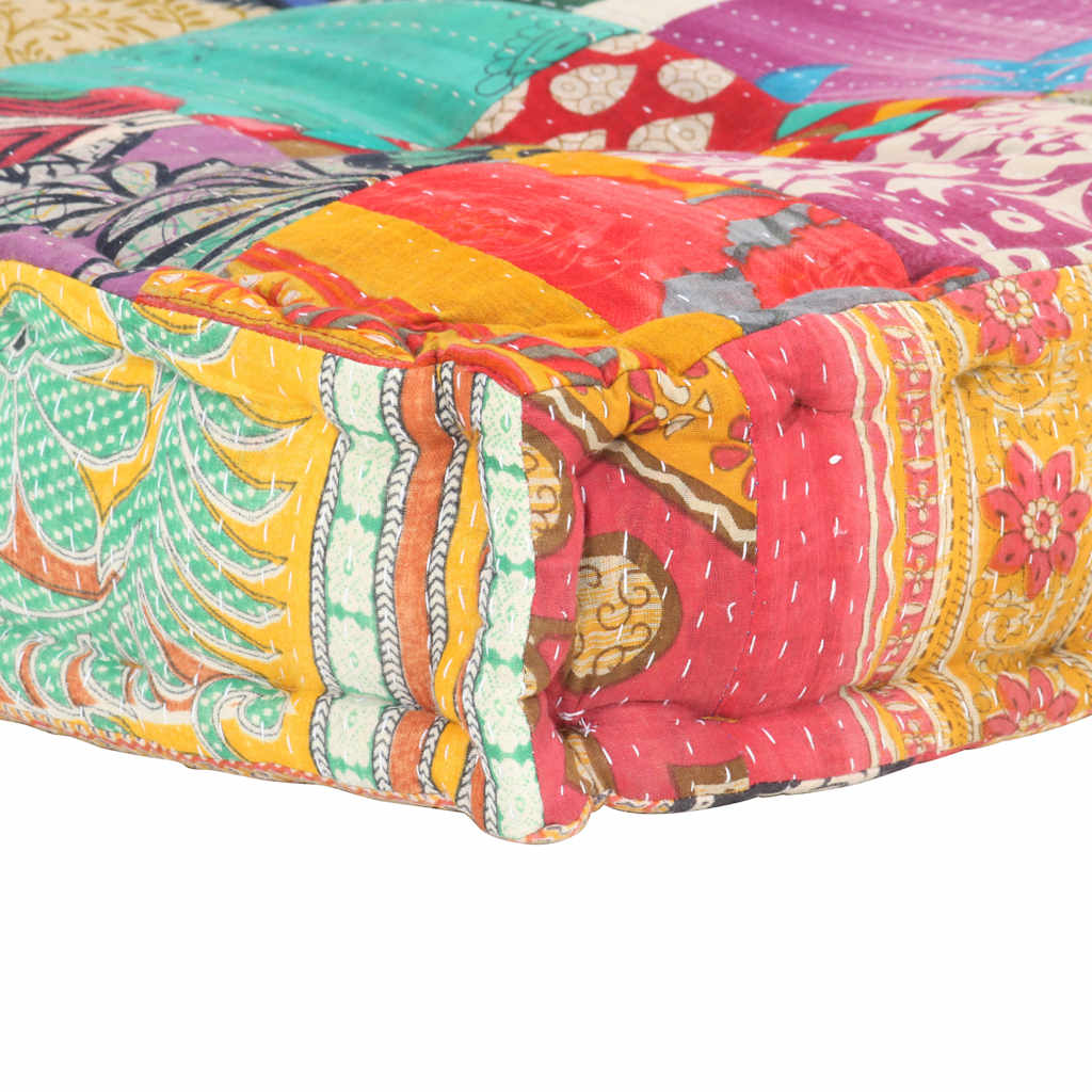 Cuscino per Divani Pallet Multicolore in Tessuto Patchwork | homemem39