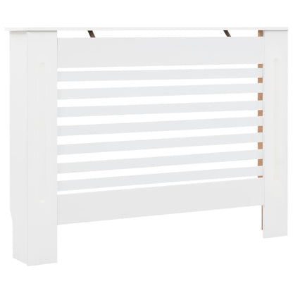 Coperture per Radiatori 2 pz Bianche 112x19x81,5 cm in MDF - homemem39