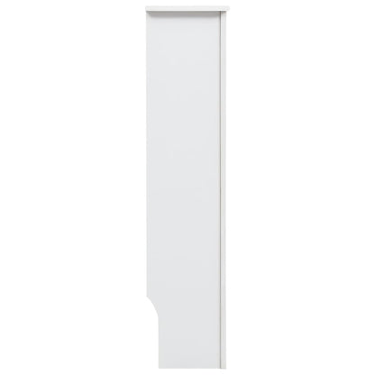 Coperture per Radiatori 2 pz Bianche 112x19x81,5 cm in MDF - homemem39
