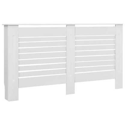 Coperture per Radiatori 2 pz Bianche 152x19x81,5 cm in MDF - homemem39