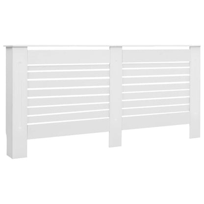 Coperture per Radiatori 2 pz Bianche 172x19x81,5 cm in MDF - homemem39