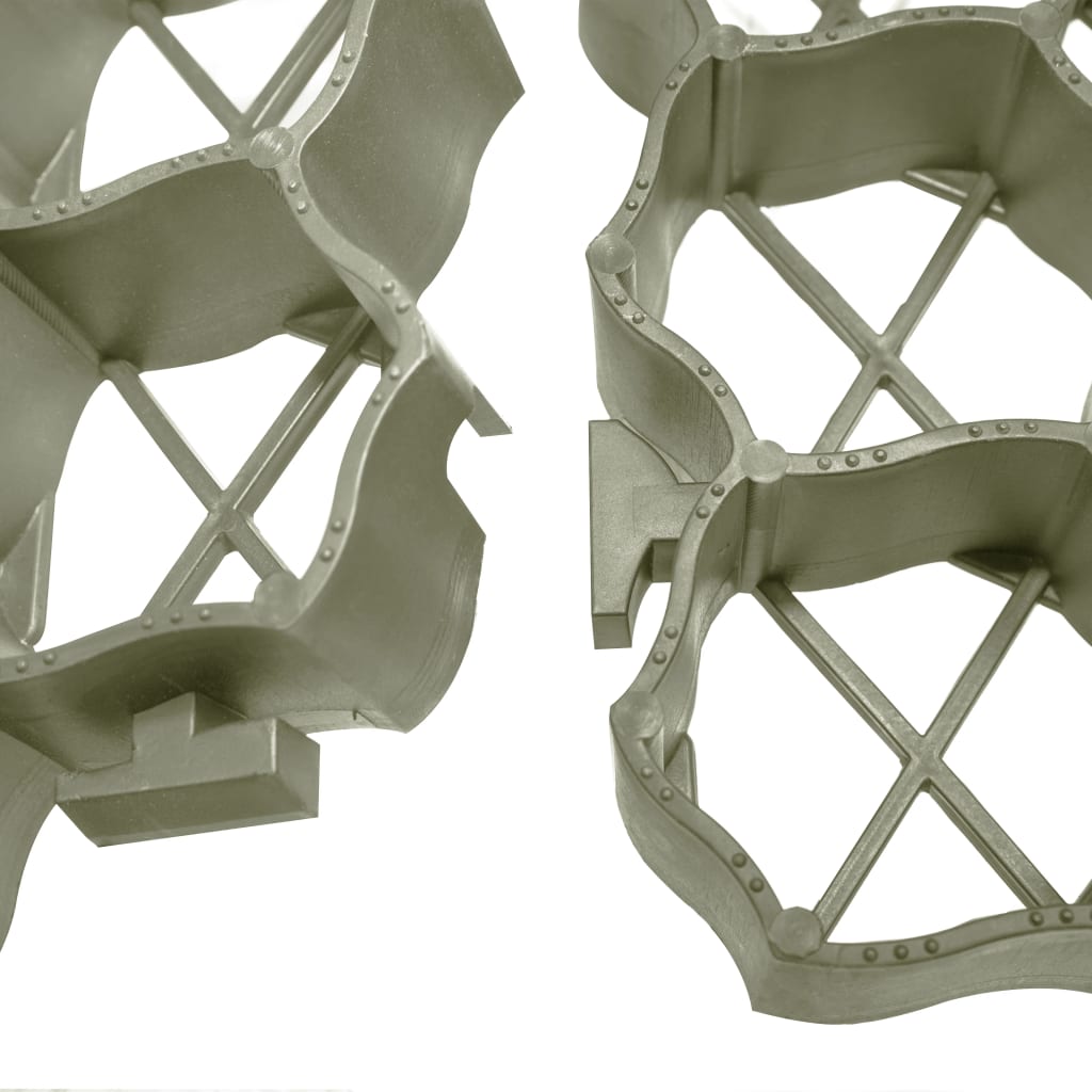 Griglie per l'Erba 16 pz Verdi 60x40x3 cm in Plastica | homemem39