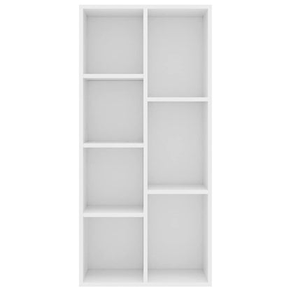 Libreria Bianca 50x25x106 cm in Legno Multistrato